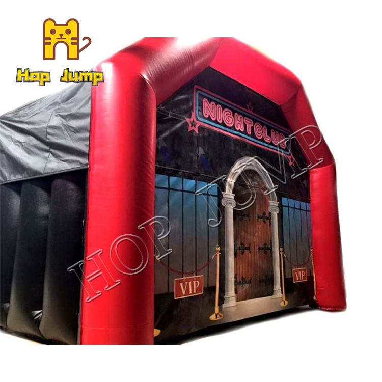 Blow up large party inflatable nightclub 20 ft disco night club with air blower