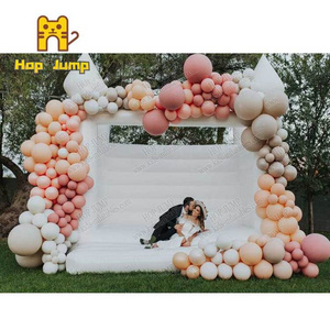 Commercial white bounce house adults wedding moonwalk bounce house toddler white bounce house for sale