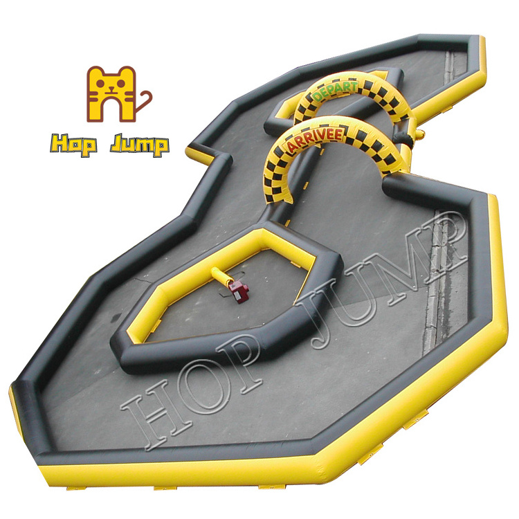 New design kids race track hot sale race track Inflatable Race Track for sale