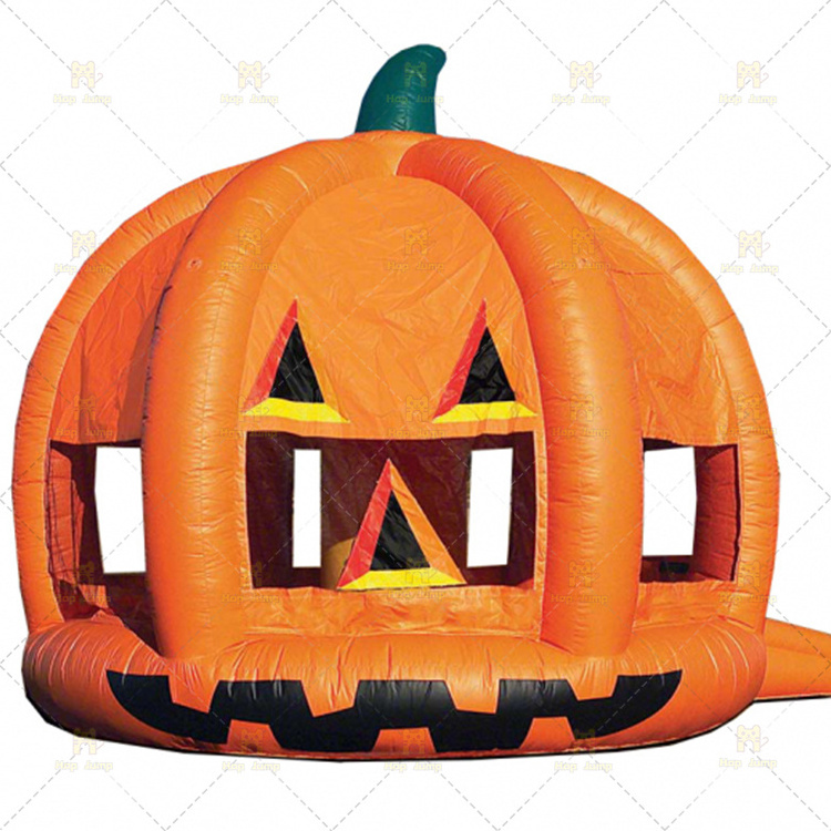 hot sale 2023 halloween pumpkin bounce house inflatable Halloween  bouncy castle for sale