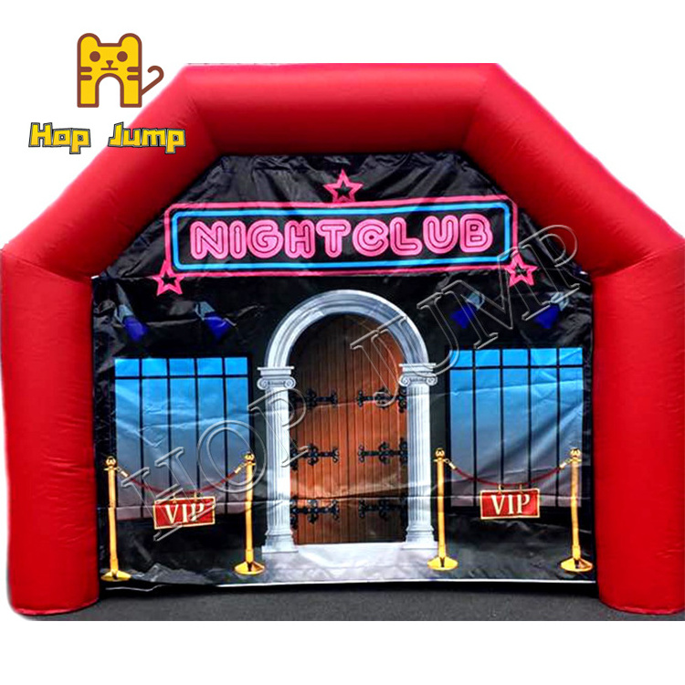 Blow up large party inflatable nightclub 20 ft disco night club with air blower