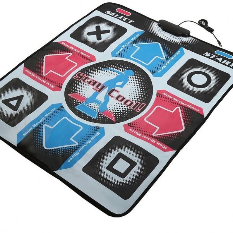 USB RCA TV PCNon-Slip Dance Revolution DDR Dance Mat Pad