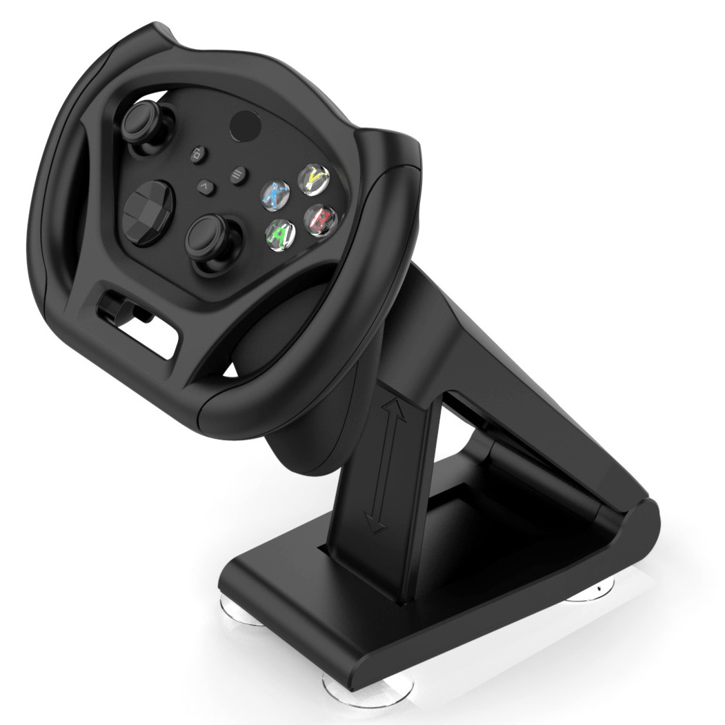 Black Video Accessories Racing Gamepad Control Wheel Game Steering Wheel Bracket Holder for Xbox Series X S SX