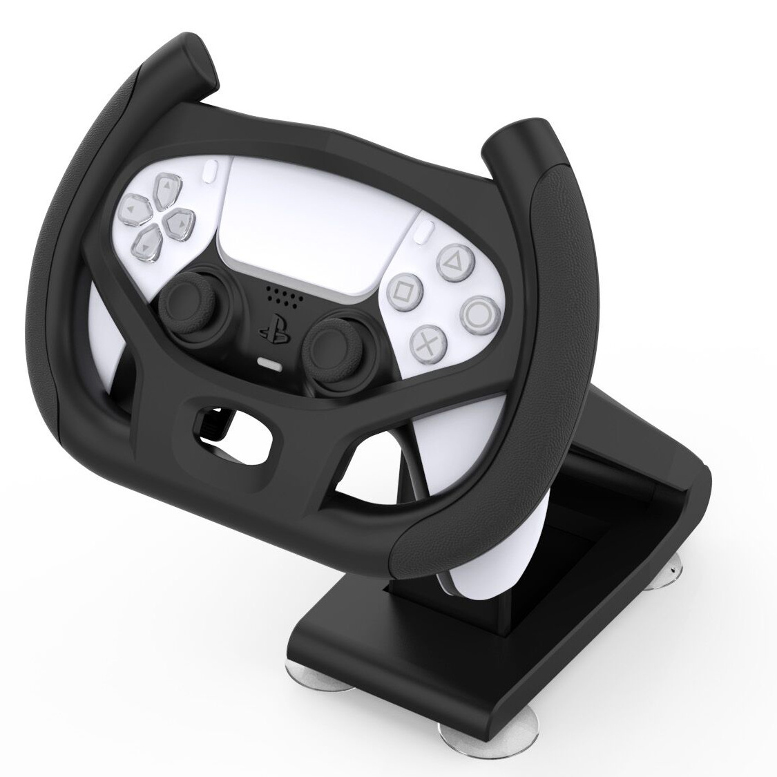 Adjustable Racing Stand Gaming Steering Wheel for Sony PS5 Playstation Console Controller Gamepad Joystick Pad