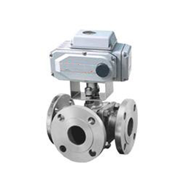 DC/AC  Electric Valve  Automatic Control Motor Drive Motorized Actuator Operated Ball Valve