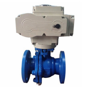 DC/AC  Electric Valve  Automatic Control Motor Drive Motorized Actuator Operated Ball Valve