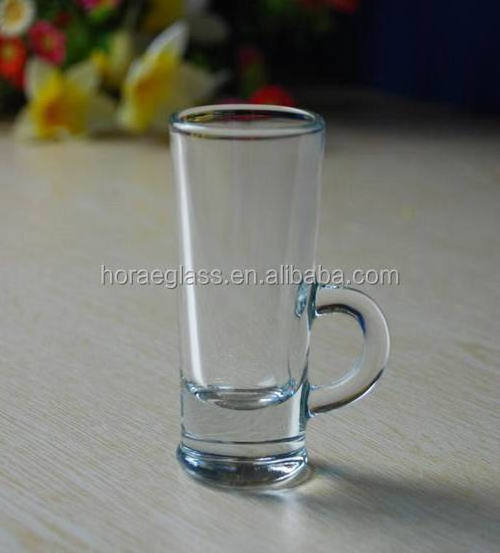 New Handcrafted Silver Plated Tequila Metal Shot Glasses tequila shot glas Factory supply classic custom shot glass with handle