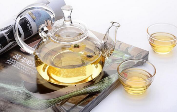 Best selling wholesale heat resistant clear glass tea set/teapot