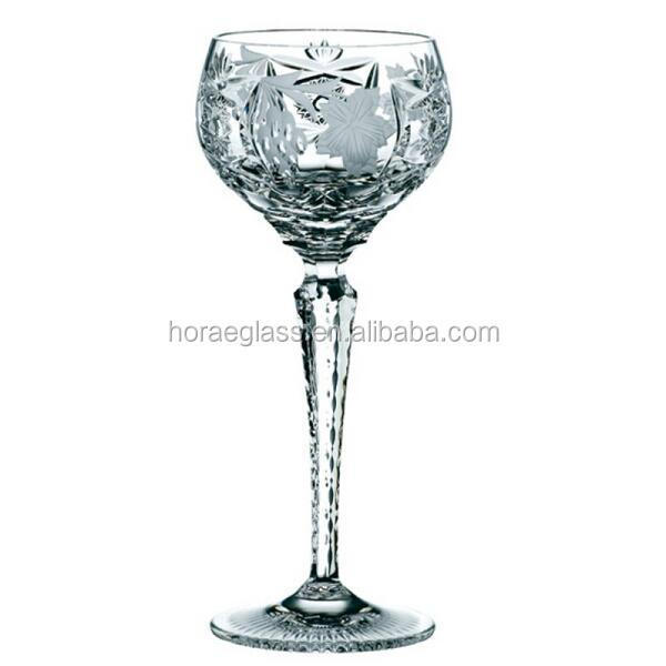 Lead-free crystal glassware set , Red wine glass , White wine glass