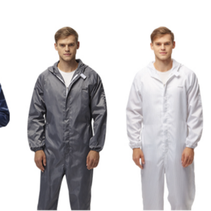 Esd Clothes Uniform Jumpsuit Hooded Dust Proof Coverall Cleanroom Smock Suit