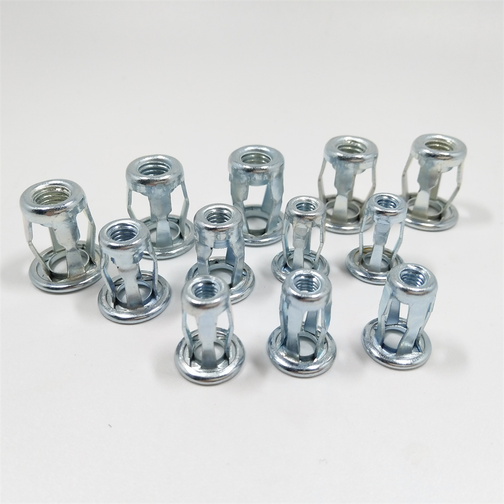 China Supplier Carbon Steel Galvanized Hollow Wall Anchors Jack Nut Rivet Nuts