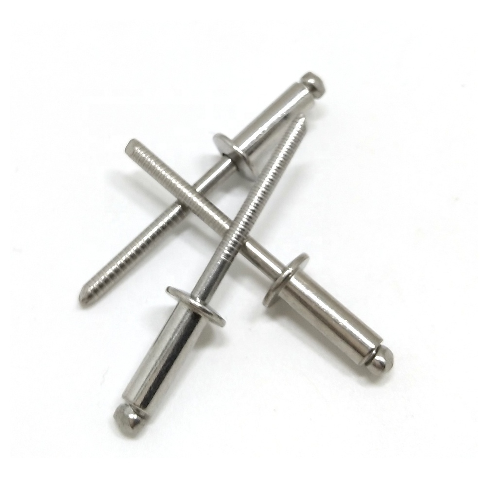 DIN7337 Stainless Steel Blind Rivet Break Mandrel Dome Head Stainless Steel Blind Rivet