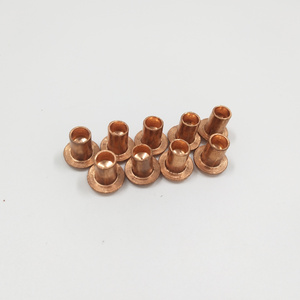 Hollow Rivet Custom Cheap Steel Rivets Copper Semi Tubular Metal Rivet Remaches For Furniture