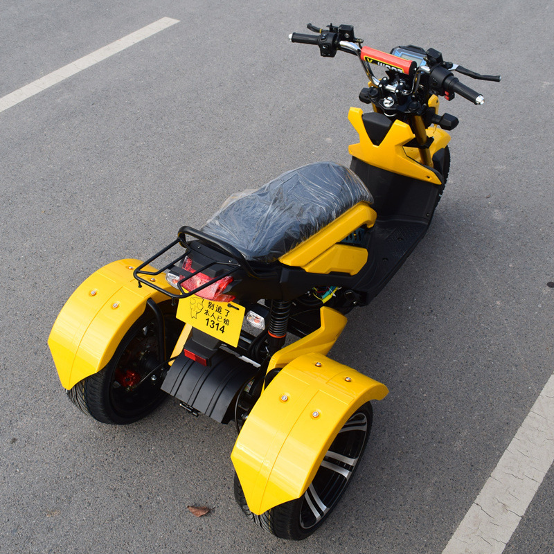 1000W fashion removable battery good quality powerful three wheel 3- wheel electric tricycle scooter trike