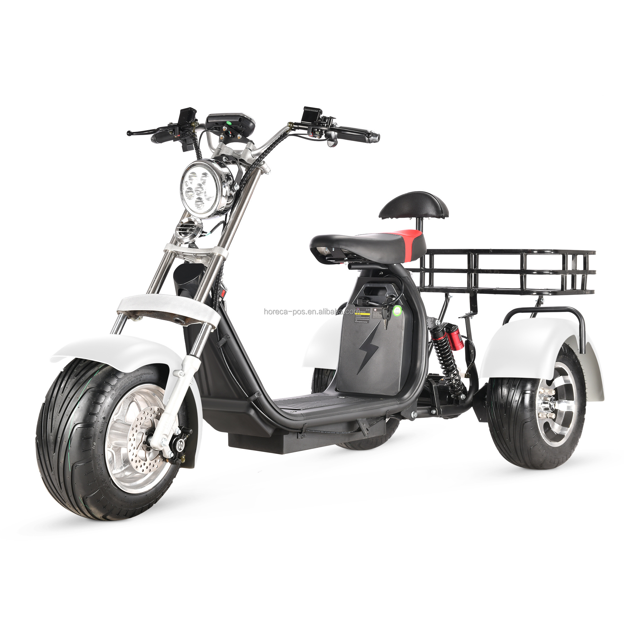 electric motorcycle off road 12inch 2000w 3000w motor high speed super tricycle motorcycle 3 wheel electric scooter citycoco