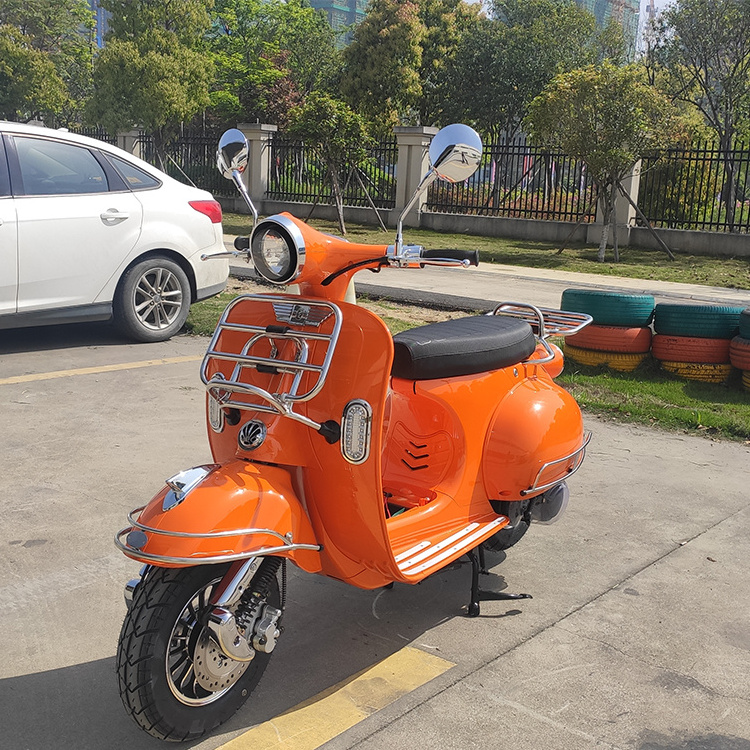 Hot selling EEC COC cheap Double Hydraulic mopeds 125cc gas scooters v espa scooter off-road chopper motorcycles