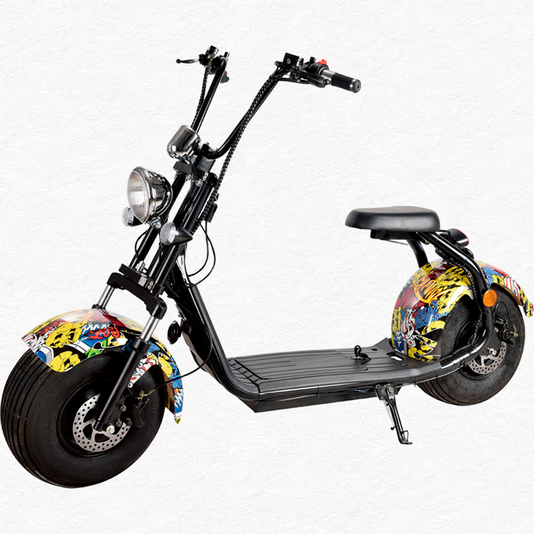 Cheapest Factory price EU warehouse Customized Wholesale Holland in stock 1500w powerful electric scooter citycoco