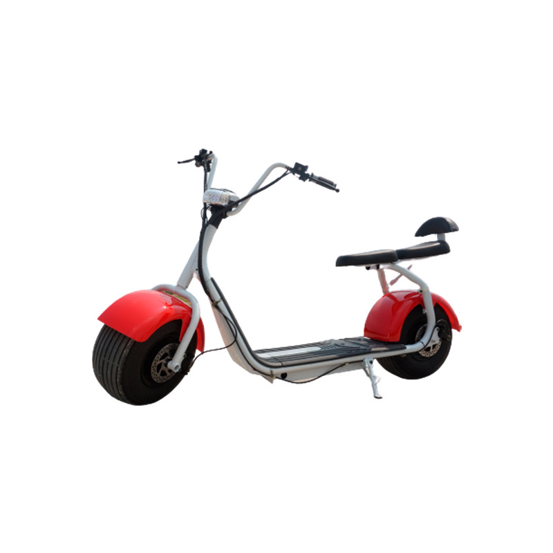 Well-designed 1500w 2000w 60v motor fat tire electric scooter two wheels citycoco