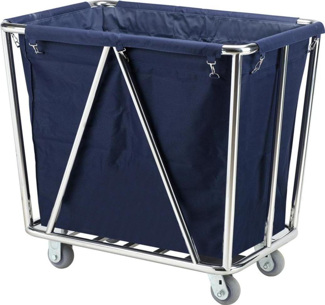 Stainless Steel Hotel Housekeeping Trolley Laundry Trolley Room Service Trolley