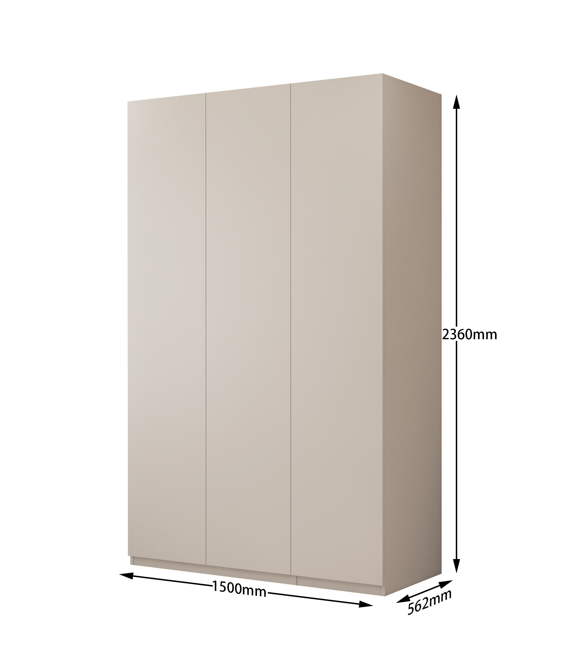 Hored luxury Professional open doors drawers solid wood grain Modern Home Aluminum alloy clothes wardrobe Cabinet