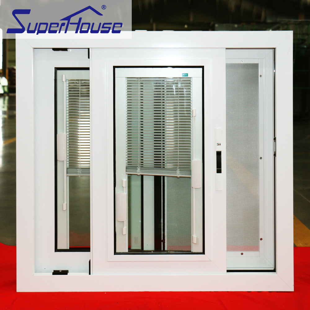 Superhouse Bay windows for sale NFRC AS2047 Standard Aluminum  Sliding Window