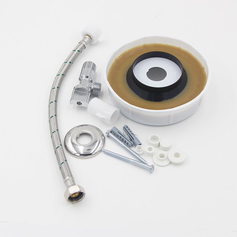 All In One Toilet Repair Kit Includes Wax Ring Bolts Hose Valve Connector Toilet replacement Kit