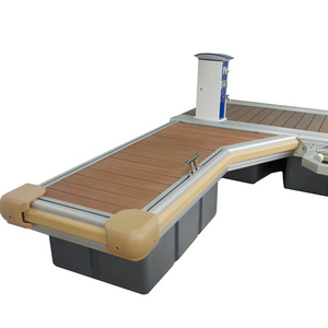 Marine Equipment Aluminum Floating Dock Floating Pontoons for Yachts