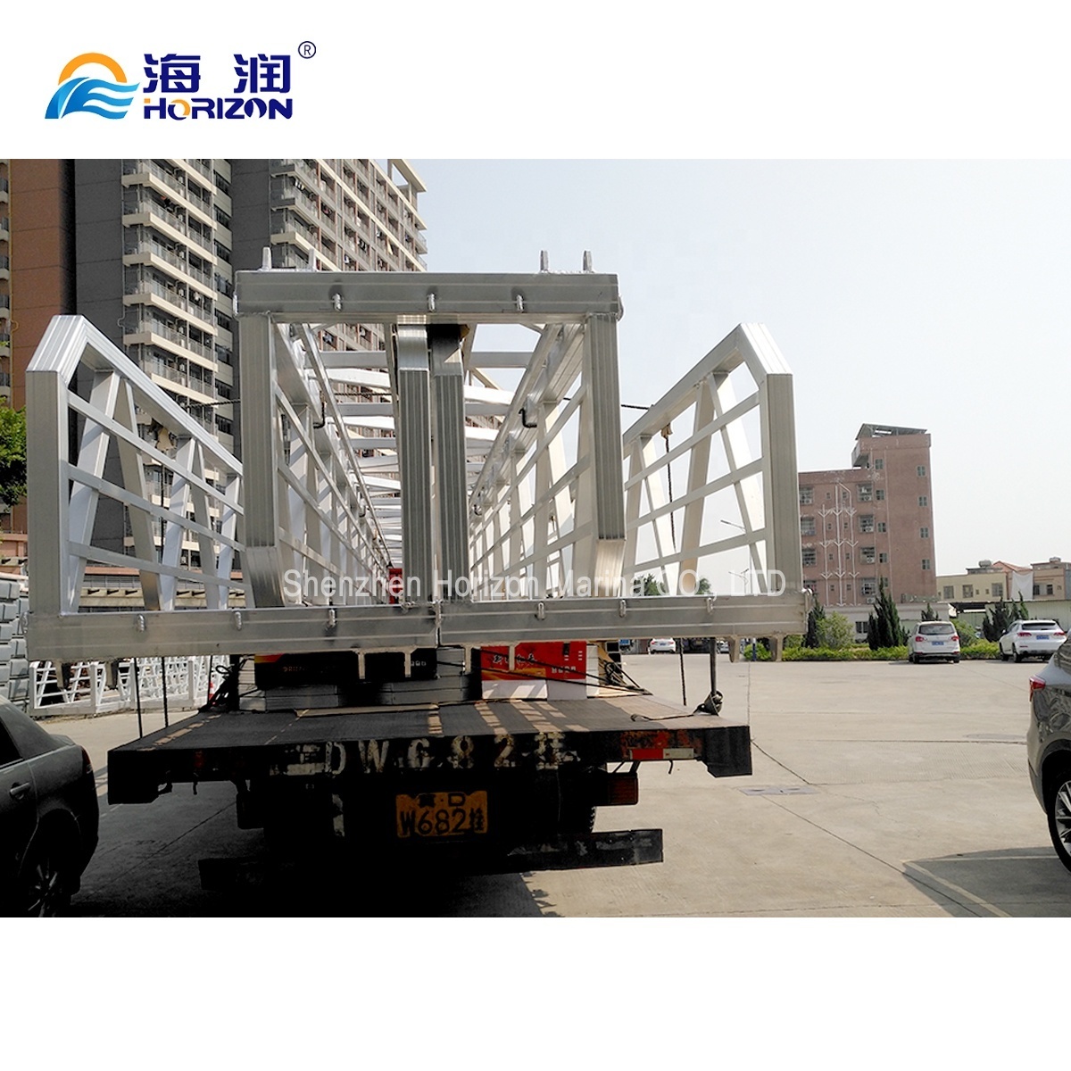 Heavy Duty Marine Grade  Marine Dock Aluminum Gangway Ship/Boat Aluminium Gangways for Sale