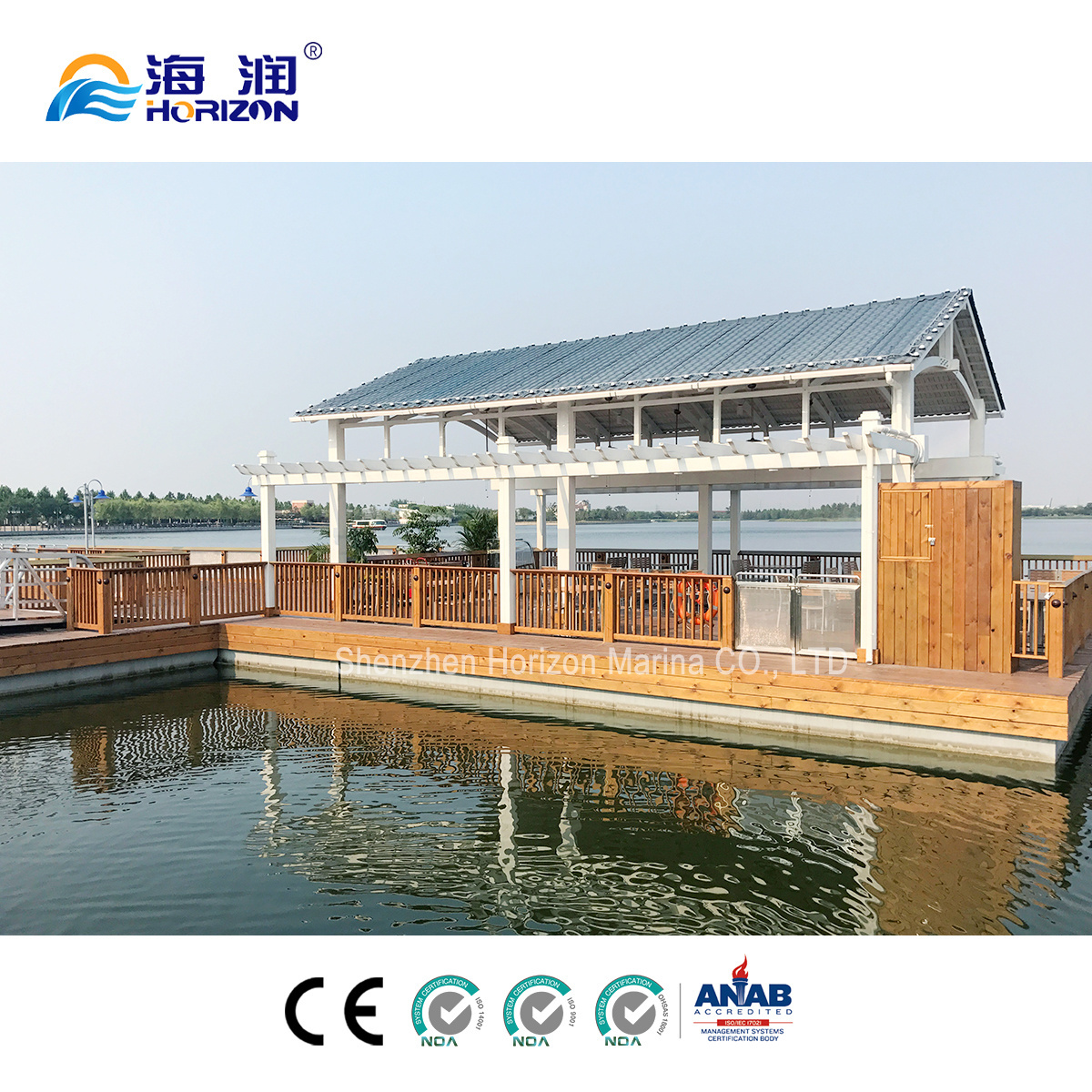 Floating Pontoon Floating Pontoon Bridge Float Dock for Super Yachts