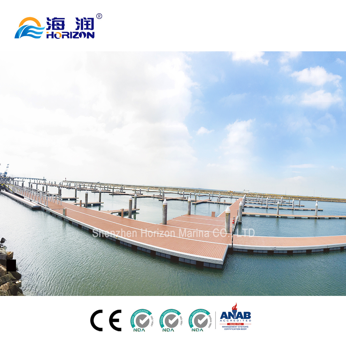 Aluminum Marine Gagnway Boat Gangway Aluminum Gangway Other Marine Supplies with Handrail