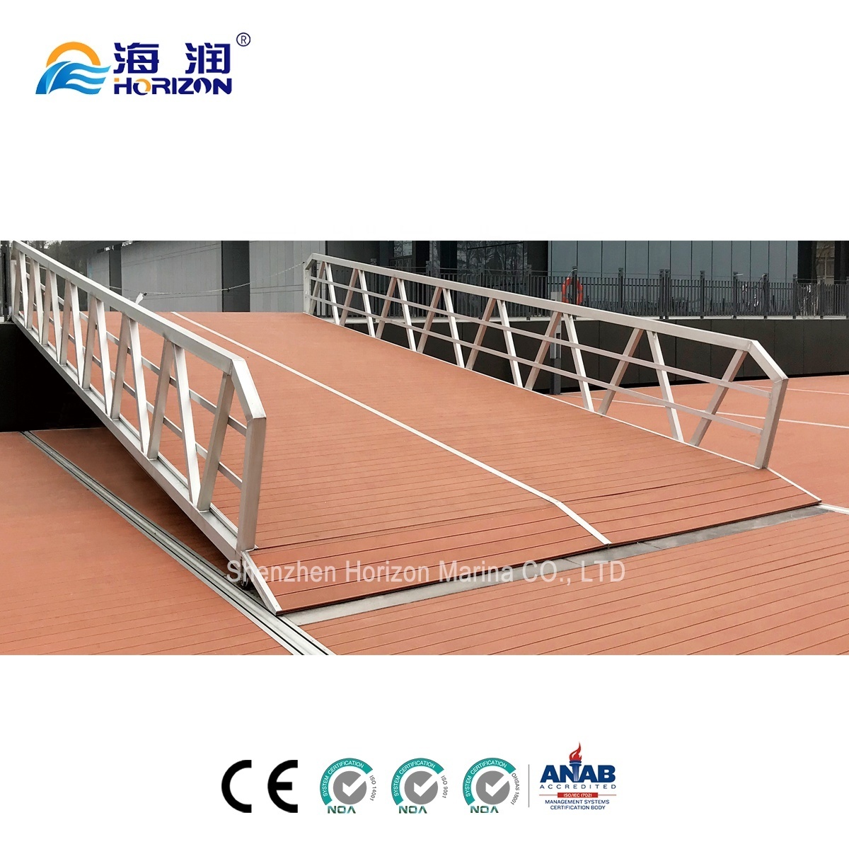 Marine Gangway Gangway for Sale Marine Aluminum Gangway  with Handrail