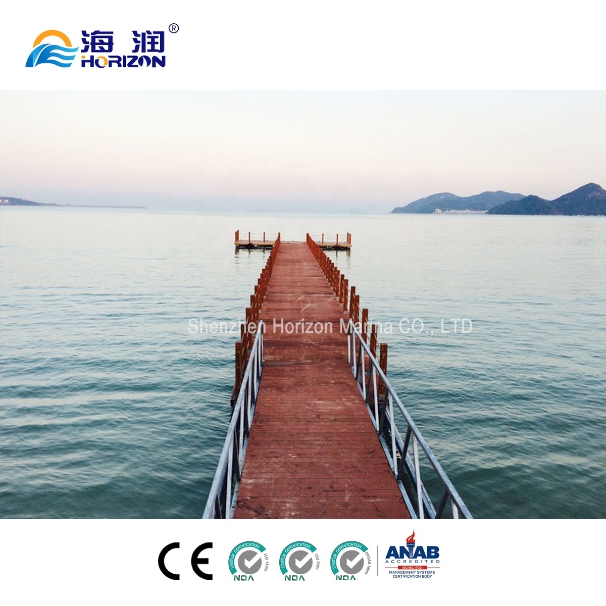 Other Ship Supplies With Gangways Aluminum Floating Dock Ship Floating Dock