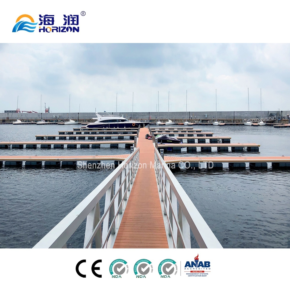 Aluminum Steel Marine Boat Floating Dock Gangway Ramp Ladder Bridge Platform Manufacturers Parts Kit Prices For Sale