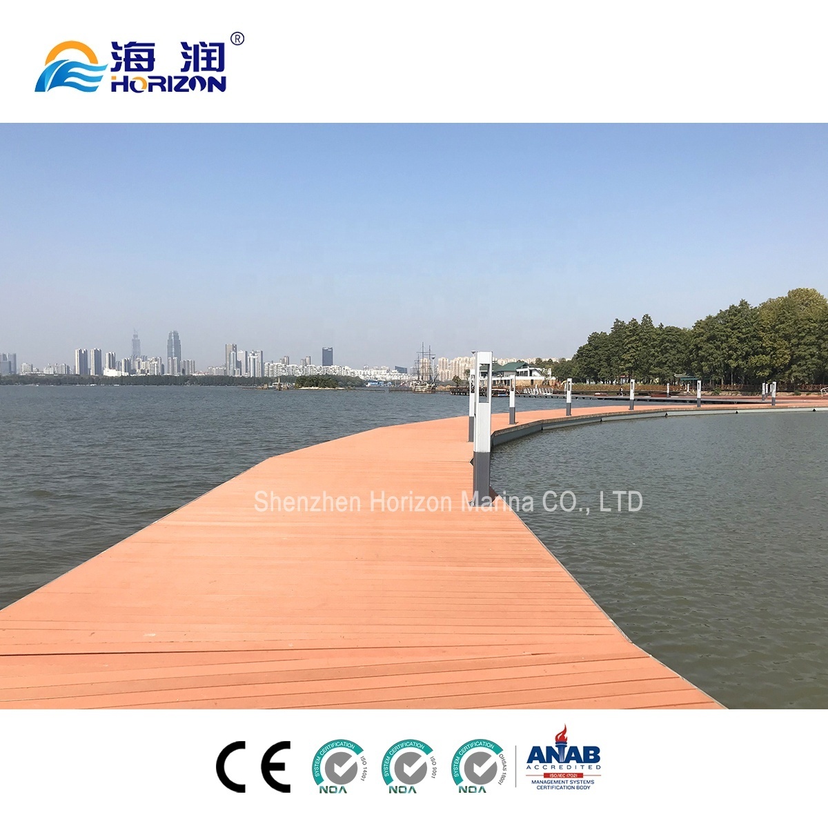 Concrete Floating Pontoon Floating Pontoon BridgeConcrete Float Dock for Marina