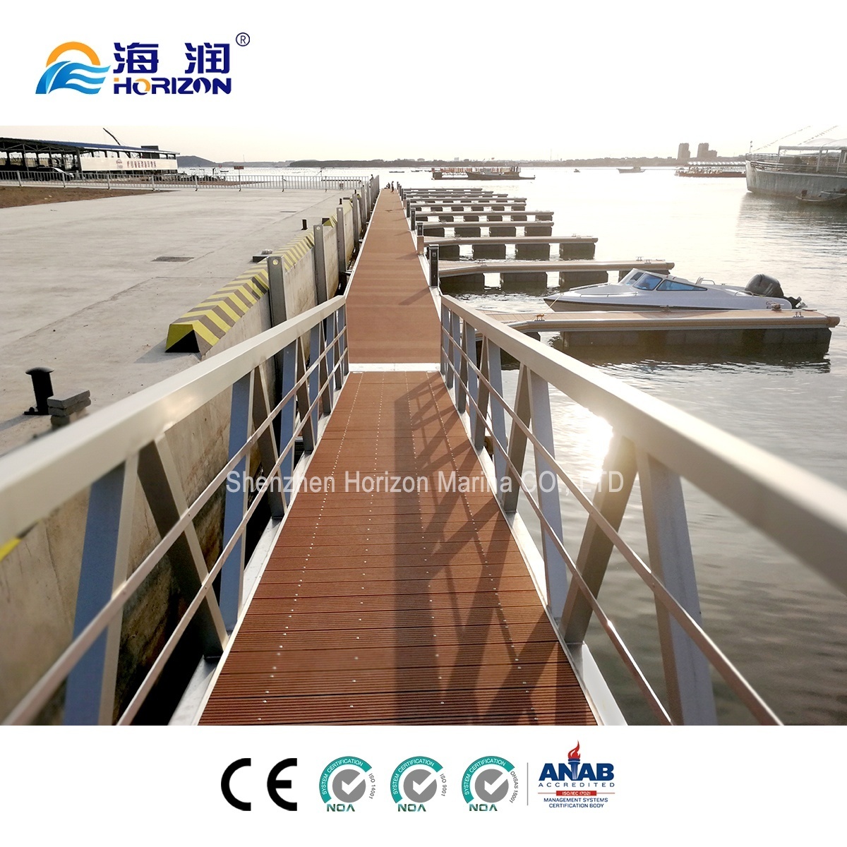 Marine Gangway Gangway for Sale Marine Aluminum Gangway  with Handrail