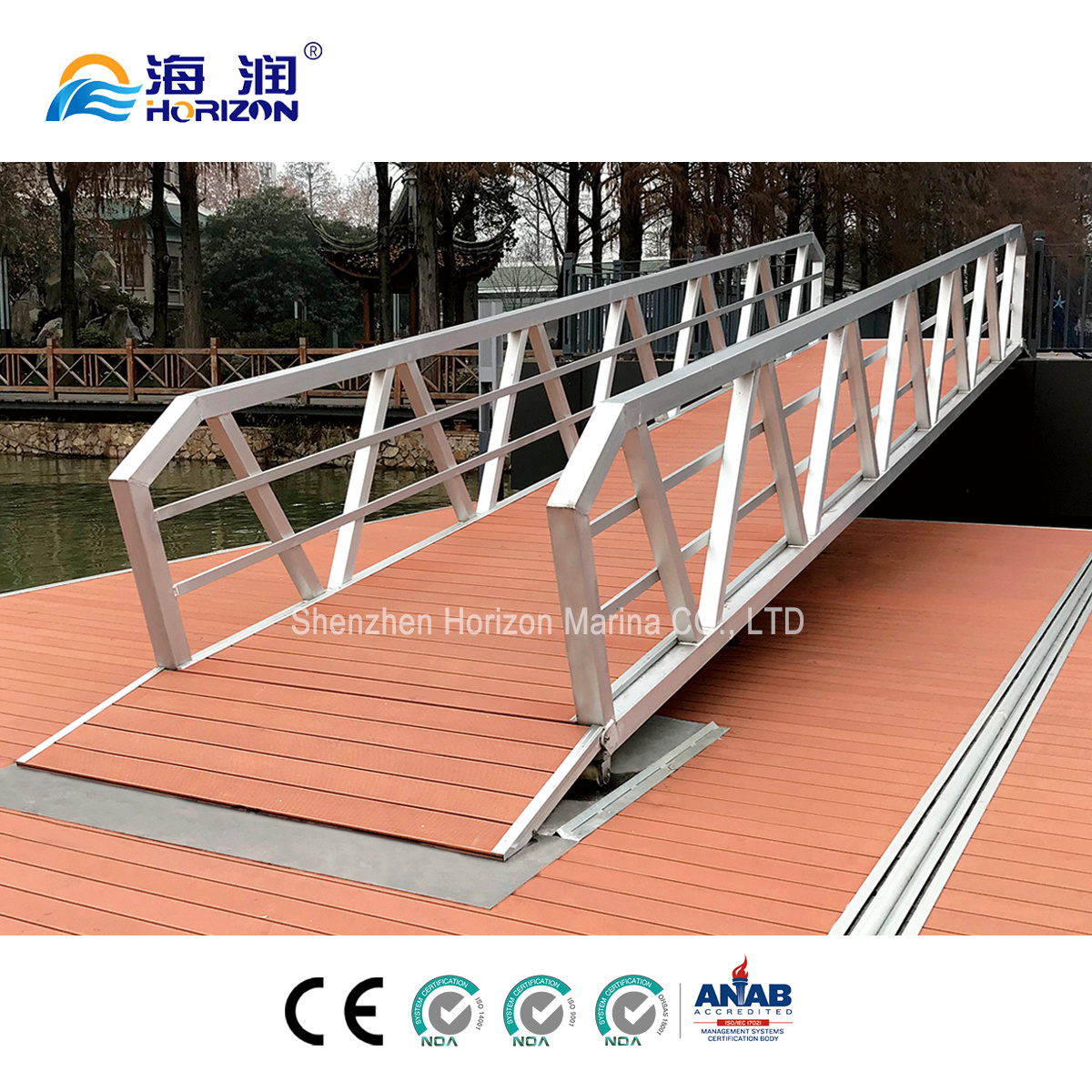 Marine Gangway Gangway for Sale Marine Aluminum Gangway  with Handrail