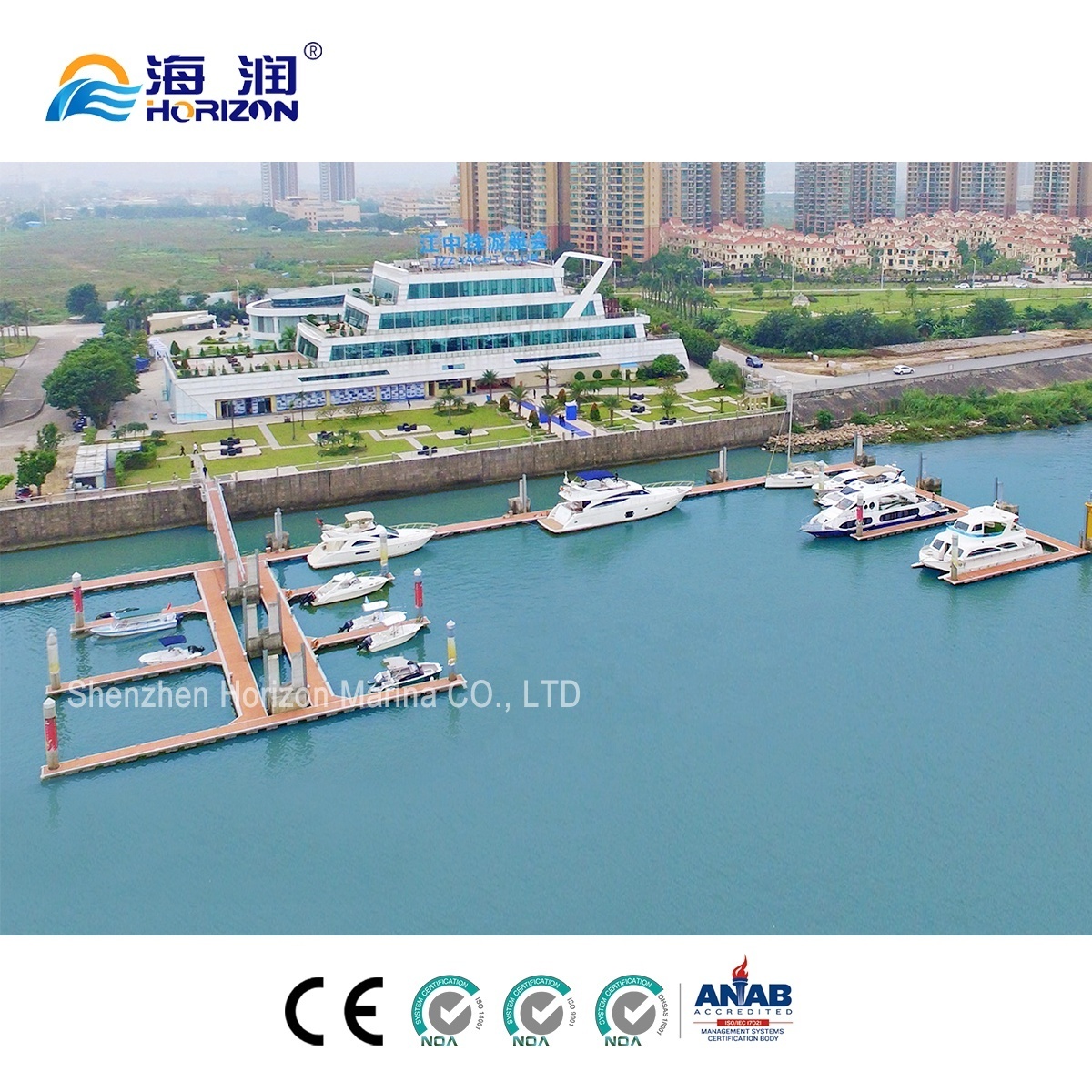 Other Ship Supplies With Gangways Aluminum Floating Dock Ship Floating Dock