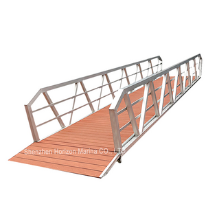 Aluminum Steel Marine Boat Floating Dock Gangway Ramp Ladder Bridge Platform Manufacturers Parts Kit Prices For Sale