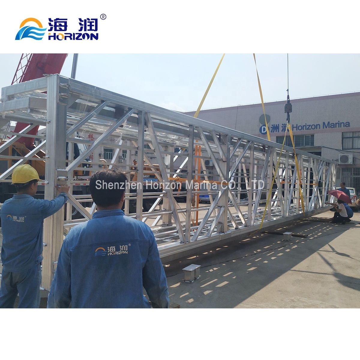 Heavy Duty Marine Grade  Marine Dock Aluminum Gangway Ship/Boat Aluminium Gangways for Sale