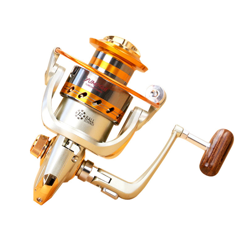 Horizon Aluminum Spinning Fishing Reels 12BB EF500-9000 Sea Fishing Reel Tackle Max Drag Power Pesca Casting Fishing Reel