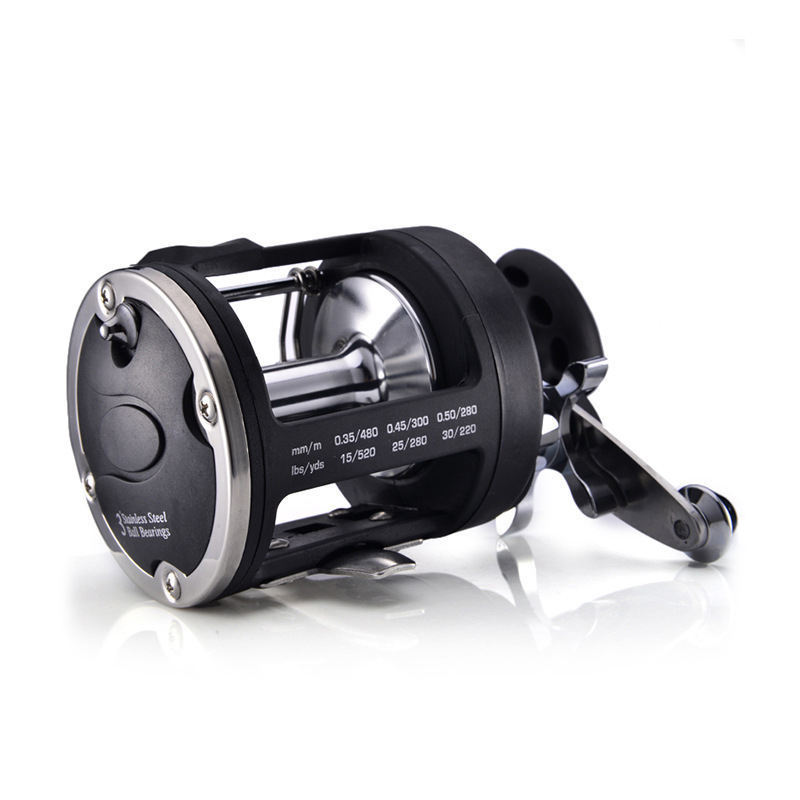 Horizon Angelrolle Max Drag Big Game CNC Fishing Reel Saltwater Jigging Reel Molinete Pesca Trolling Reel