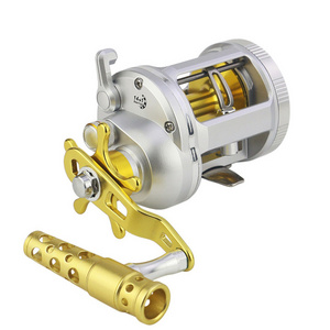 Horizon 4.2:1 Trolling Reel Angelrolle Aluminum CNC Saltwater Big Game Fishing Reel Molinete Pesca Conventional Jigging Reel