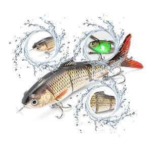 Horizon 5.1in 1.48oz 4 Segmented Fishing Lure Jointed Lure Cebos Pesca Peche Leurre Electric Fishing Lure