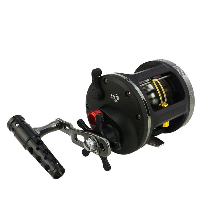 Horizon 4.2:1 Trolling Reel Angelrolle Aluminum CNC Saltwater Big Game Fishing Reel Molinete Pesca Conventional Jigging Reel