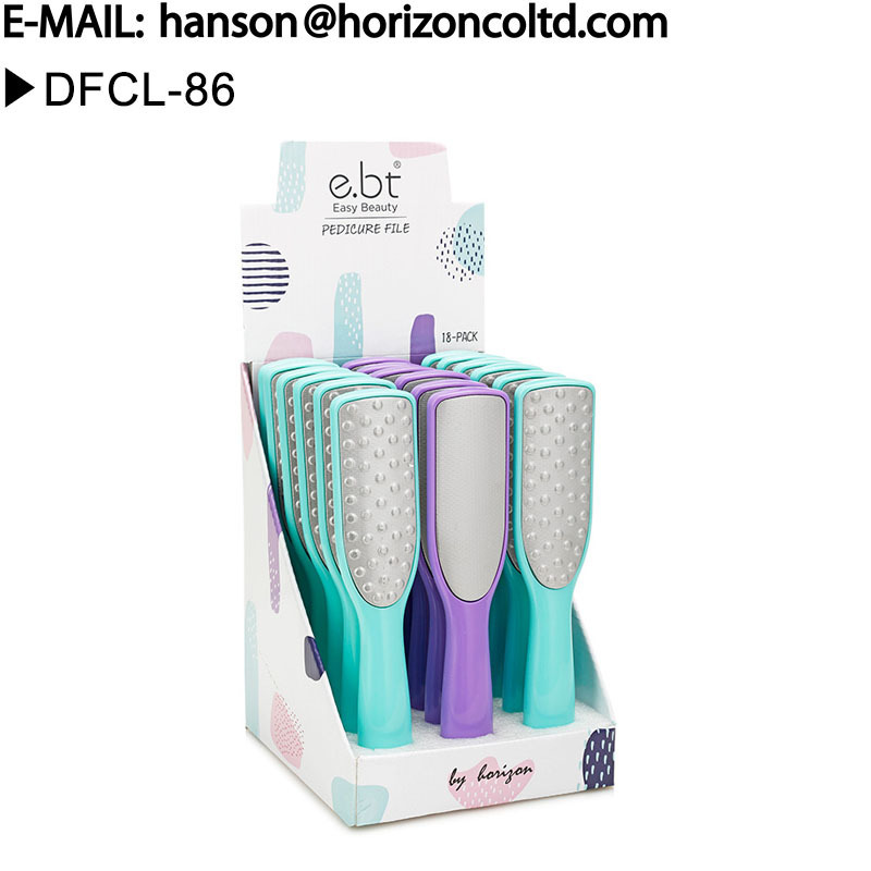 Factory Supply Smoother Personalized pedicure stainless steel metal Foot File Callus Remover