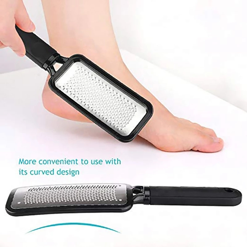 wholesale  Stainless Steel Metal Pedicure Foot File foot rasp pedicure callus remover foot file