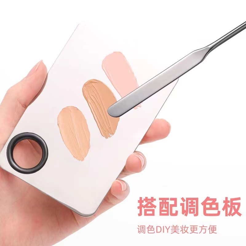 Popular Makeup Tools Nail Polish Applicator Stainless Steel Beauty Care Mixing Foundation Spatula