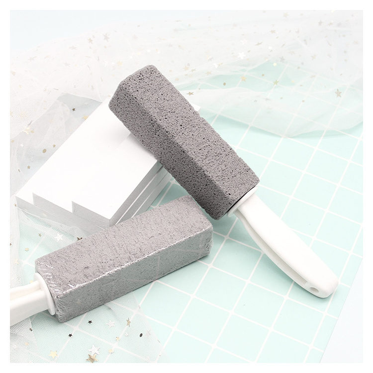 Hot selling disposable pumice stone pedicure Pumice Stone Cleaning Toilet with handle