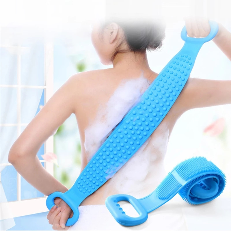 High Quality Bath Mesh Shower Scrubber for Shower Silicone Back Scrubber Body Body Skin Personal Care Body Healthcare Massage