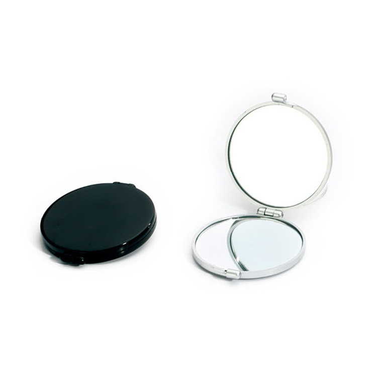 Metal Cosmetic Pocket Mirror /promotional Compact Mirror Gifts Magnifying Lighted Dual Sided compact mirror gift